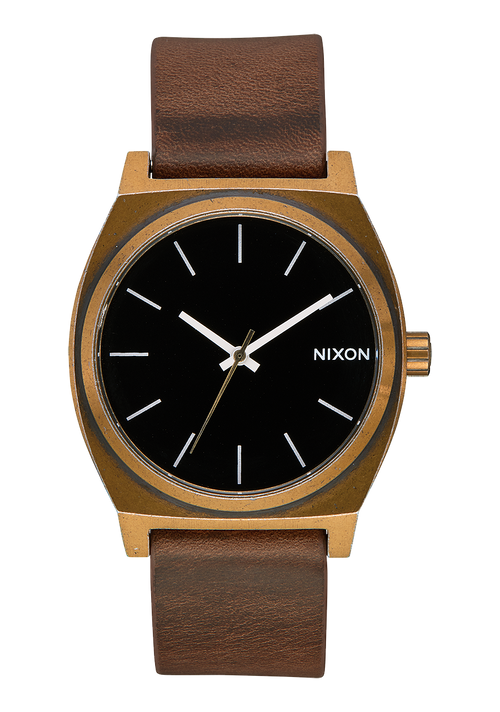 Time Teller - Brass / Black / Brown