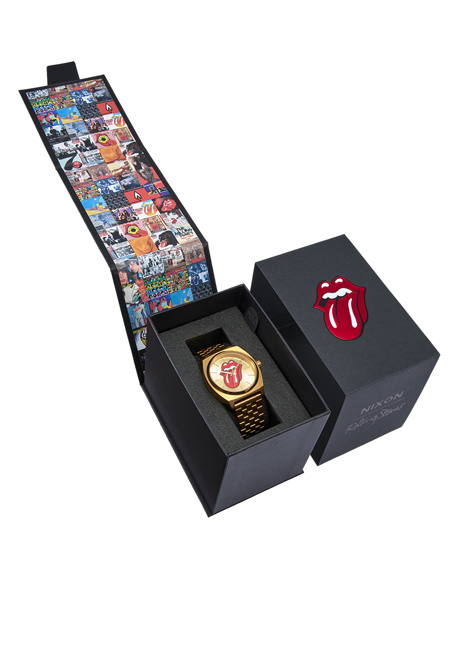 Rolling Stones Time Teller - Gold / Gold View 6