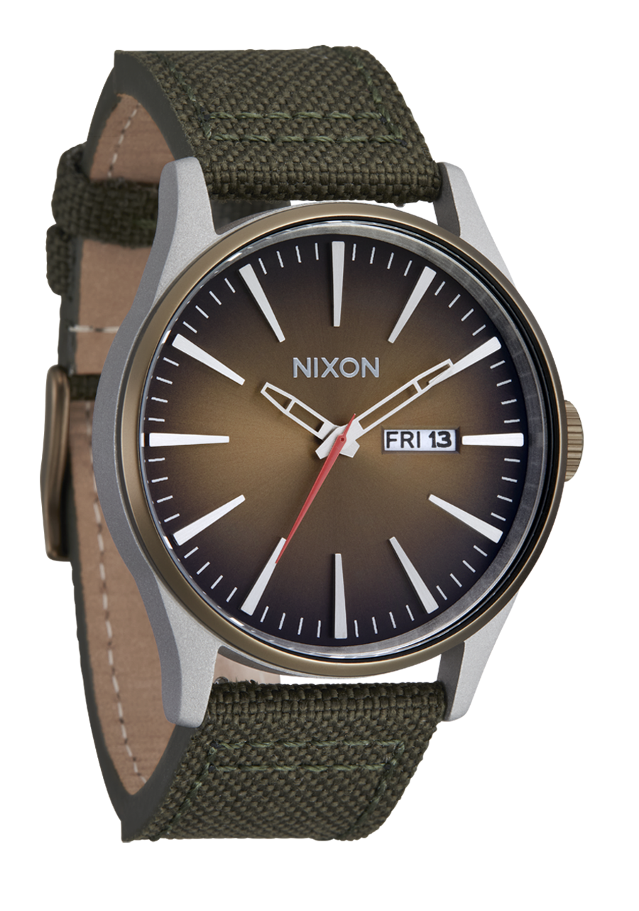 Sentry Nylon - Silver / Lt Brown / Forest View 2
