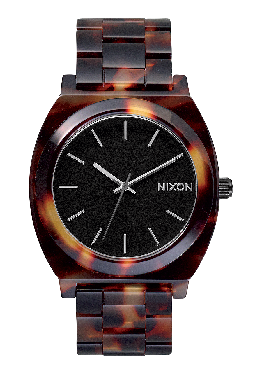 Time Teller Acetate Watch | Tortoise | Unisex Acetate – Nixon EU display picture 1