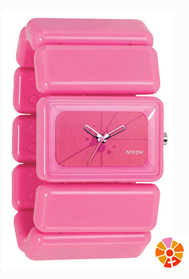 Pink Nixon B4BC Vega watch