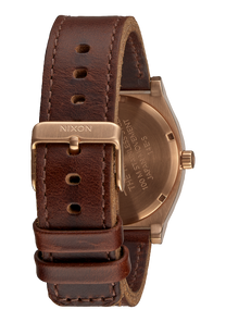 
Nixon Time Teller Watch - Analog - Rose Gold / Gunmetal / Brown - View 3