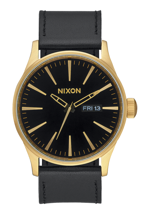 Sentry Leather - Gold / Black