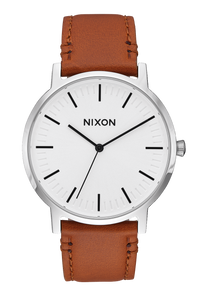 Porter Leather - White Sunray / Saddle View 1