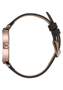 Arrow Leather - Rose Gold / White / Black View 2