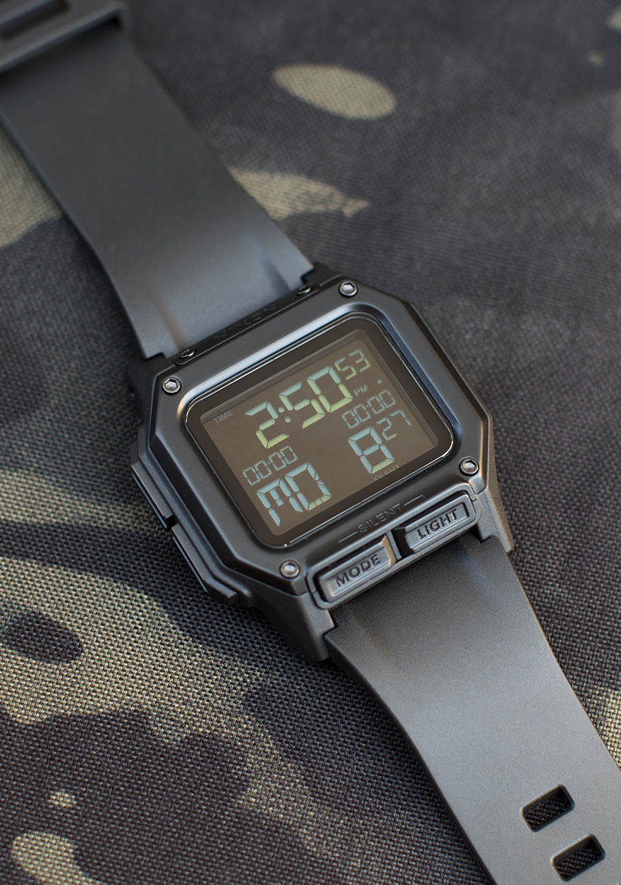 Regulus Watch | All Black | Digital – Nixon EU