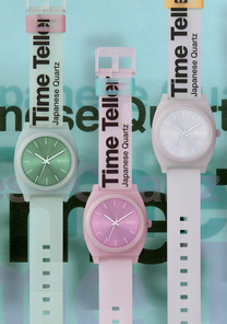 
Nixon Time Teller P Watch - Analog - Invisi-Pink - View 5