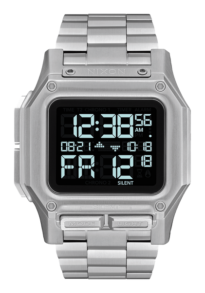 チ*ー様 NIXON REGULUS SS 腕時計 Regulus Stainless Steel Watch | Black | Digital – Nixon EU