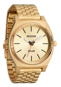 Gold Nixon Time Teller Solar View 2