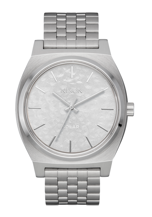 Time Teller Solar - Silver / Snow