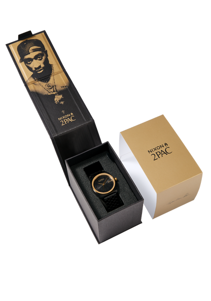 2PAC Time Teller - Black / Gold View 6