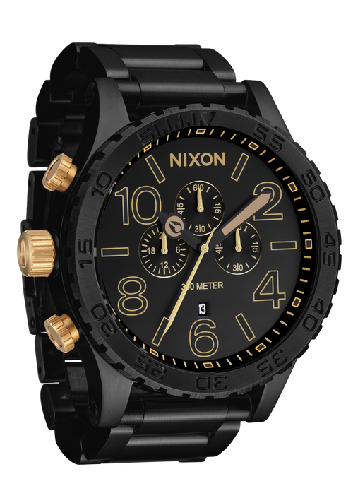 51-30 Chrono - Matte Black / Gold