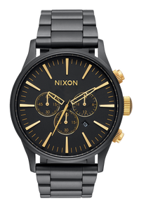 Sentry Chrono - Matte Black / Gold View 1