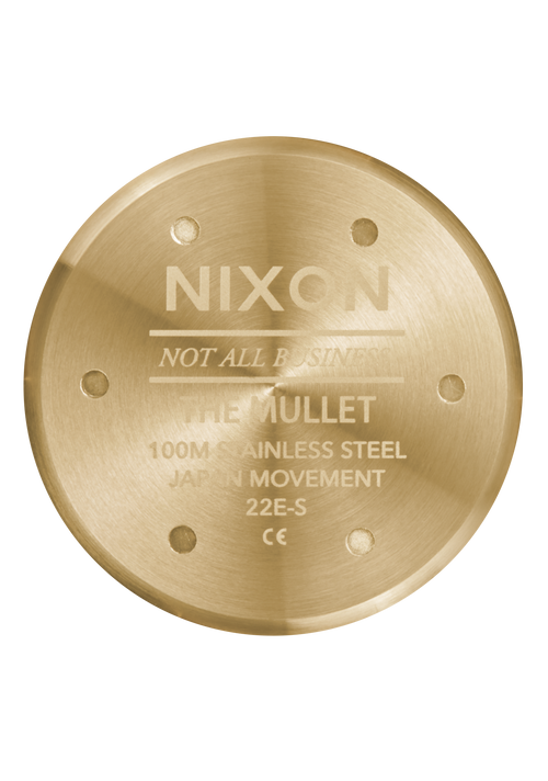 Mullet Stainless Steel - Light Gold / White