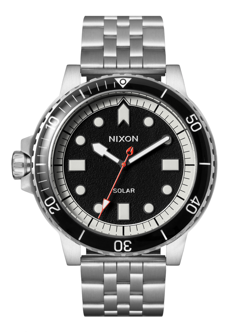 
Nixon Stinger 44 Watch - Analog - Silver / Black / White - View 1