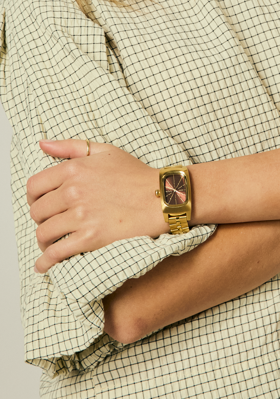 Frankie - Mid Century / Gold / Cognac View 9