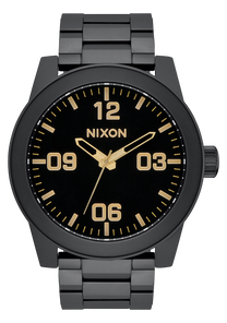 Corporal Stainless Steel - Matte Black / Gold View 1