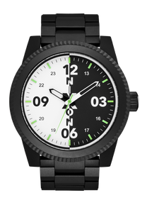Corporal Stainless Steel - Black / White / Black View 1