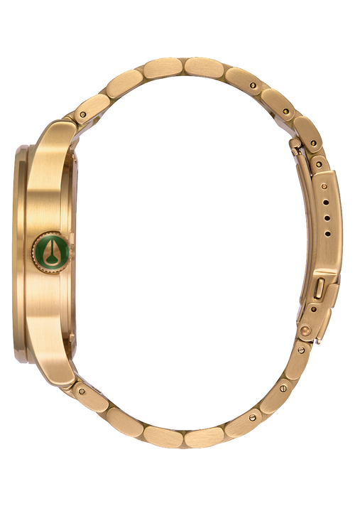 Sentry Stainless Steel - Gold / Green Sunray