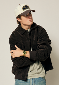 Time Teller Chrono - Gold / Green Sunray View 7