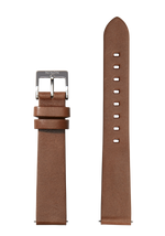 16mm Veg Tanned Leather Band - Olive