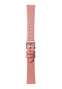 16mm Veg Tanned Leather Band - Dusty Rose View 2