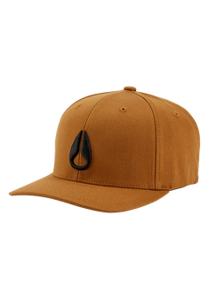 Deep Down Flexfit Athletic Fit Hat - Brown / Black