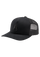 Iconed Trucker Hat - Black / Black