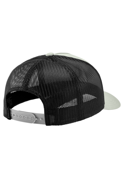 Iconed Trucker Hat - Moss Mist / Black View 2