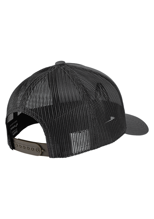 Iconed Trucker Hat - Charcoal / Black