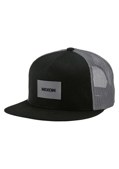 Team Trucker Hat - Black / Charcoal View 1