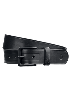 DNA Leather Belt - Black