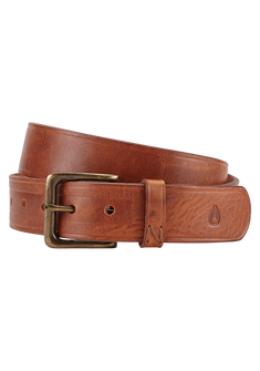 DNA Leather Belt - Brown Wash