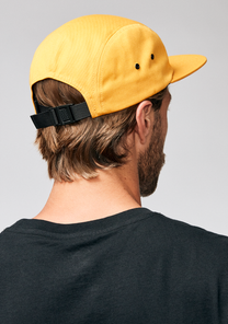 Mikey 5 Panel Hat - Yellow View 7