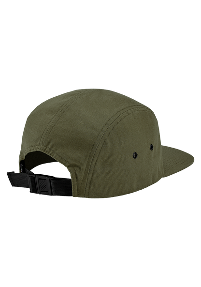 Mikey 5 Panel Hat - Olive View 2