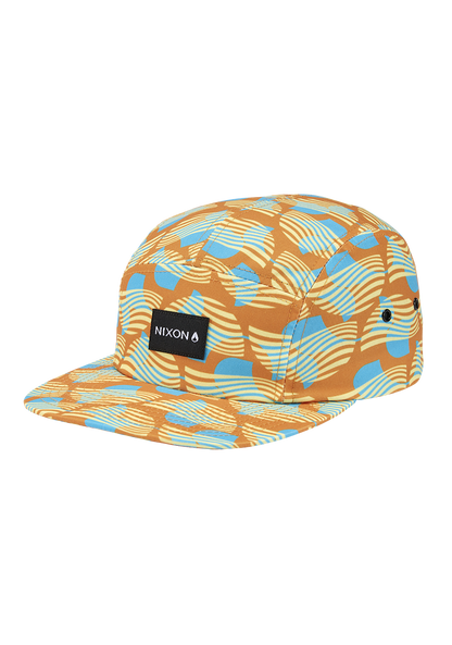 Mikey 5 Panel Hat - Sunrise / Multi View 1