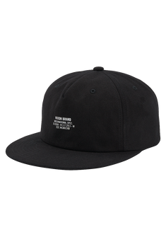 Fatigue Strapback Hat - Black