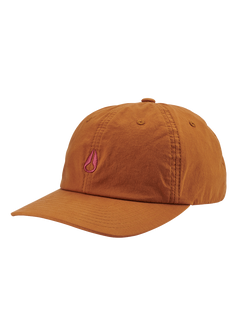 Agent Strapback Hat - Brown / Orchid