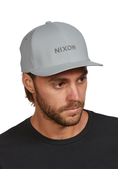 Delta Flexfit Hat - Silver View 6