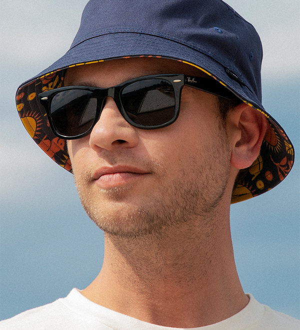 Undercover Bucket Hat - Navy / Multi