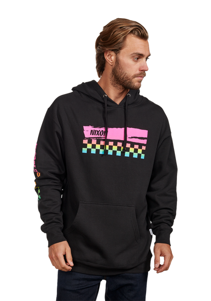 Circuit Hoodie - Black / Multi View 3