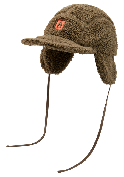 Babs Earflap Cap - Olive View 1