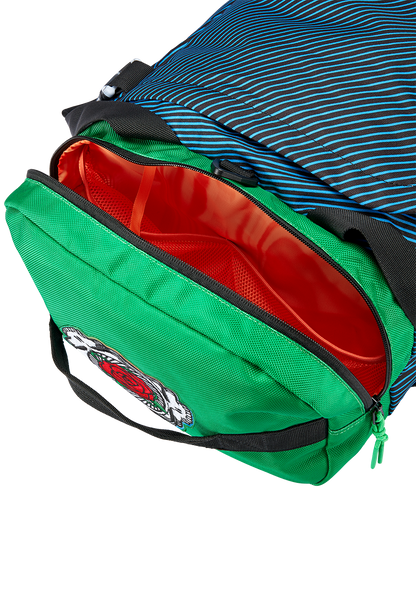 Grateful Dead Escape Duffel 45L - Black / Blue / Green View 8