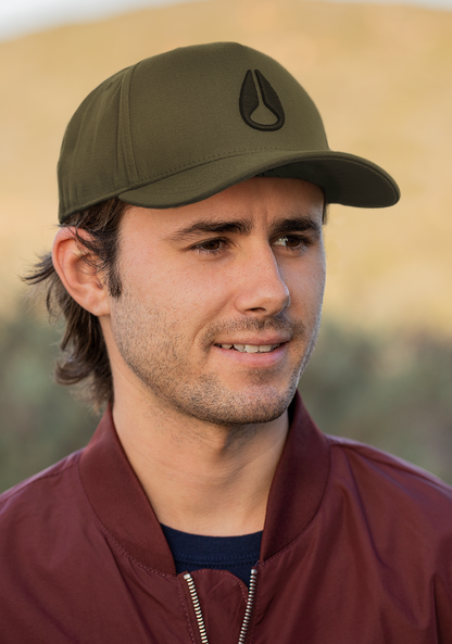 Deep Down Athletic Snapback - Olive / Black View 9