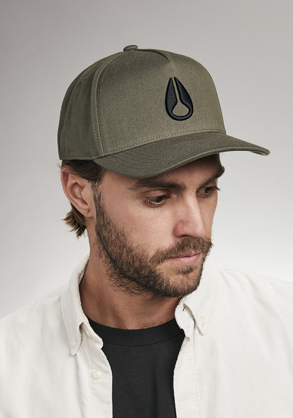 Deep Down Athletic Snapback - Olive / Black View 5