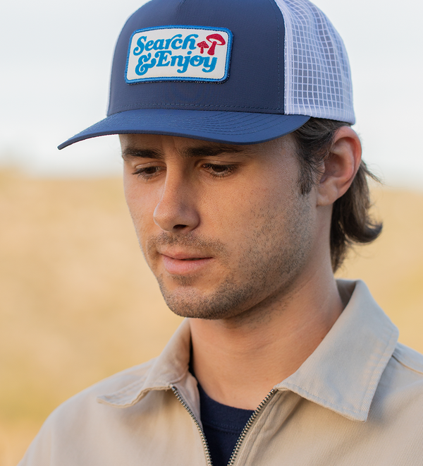 Searchin Trucker - Navy / White