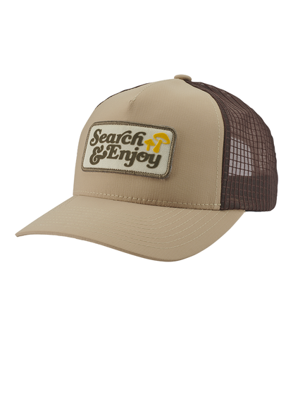 Searchin Trucker - Khaki / Brown View 1