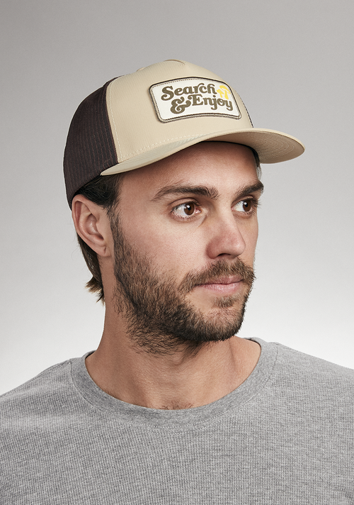 Searchin Trucker - Khaki / Brown