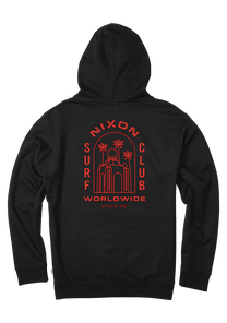 Temple Zip Hoodie - Black View 2