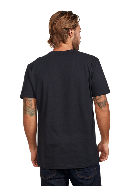 Stay Frothy Repreve® T-Shirt - Black / White View 5